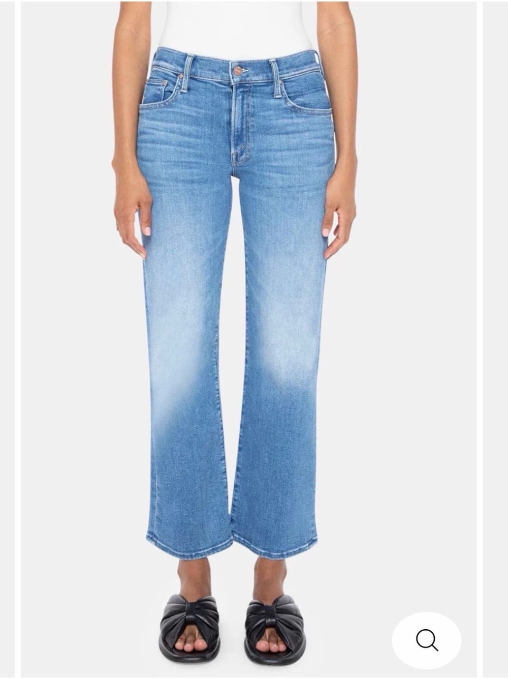 MOTHER Mid Rise Rambler Jeans - Picture 8 of 10